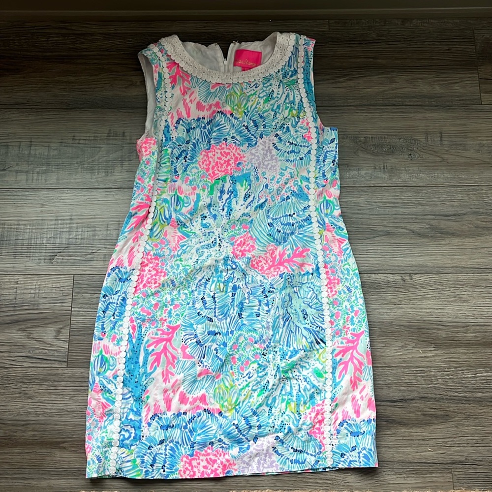 Lily Pulitzer dress. Size 12. Been worn but in great condition